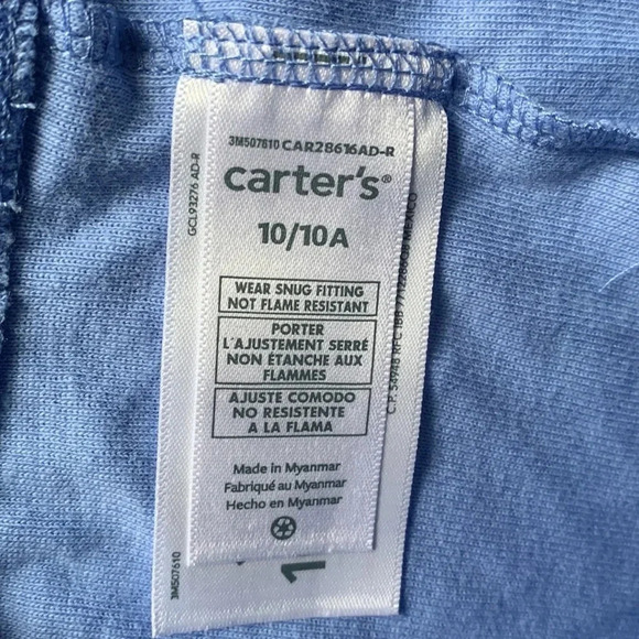 Carter’s Polka Dot Pajamas 2-Piece Set Size 10 NWT - Picture 7 of 13